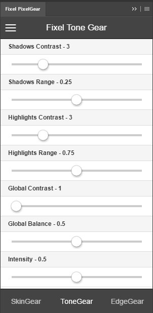 PixelGear Interface